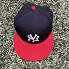 New Era 9FIFTY ネイビー/レッド キャップ