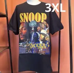 スヌープドッグ snoopdogg 3XL 黒 Tシャツ