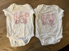 GAP ロンパース 3-6ヶ月 2枚セット