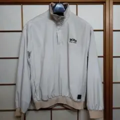 HUGO BOSS ゴルフハーフジップジャンパー ホワイト Mサイズ アウター