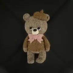 山田羊毛所 羊毛フェルト くま ぬいぐるみ - メルカリ