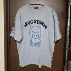 ☆drug store's ☆半袖Tシャツ☆ ライトグレー☆のサムネイル