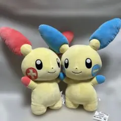 ポケットモンスター　めちゃもふぐっとぬいぐるみ　マイナン&プラスル　2体セット