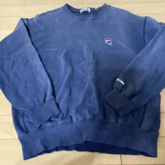 FILA ★ネイビー トレーナー 　古着90