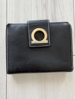 Salvatore Ferragamo フェラガモ 二つ折り財布 ブラックのサムネイル