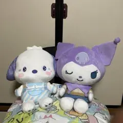 クロミちゃん　ポチャッコぬいぐるみセット