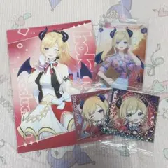 ホロライブ　癒月ちょこ　まとめ売り　ポストカード　ウエハース　イタジャガ