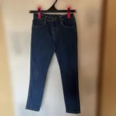【140㎝】デニムパンツ ジーンズ スキニー ブルー キッズ