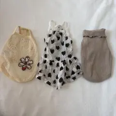 犬用服 3点セットのサムネイル