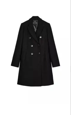 ZARA クロップド丈ウールコート ゴールデンブラウンM - メルカリ
