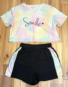 SHEIN キッズ　子供服　女の子　セットアップ　9Y 130cm