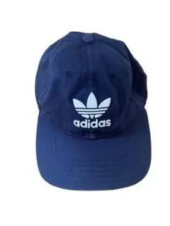 Adidas トレフォイルロゴ 刺繍 キャップ 美品 男女兼用　56-60cm