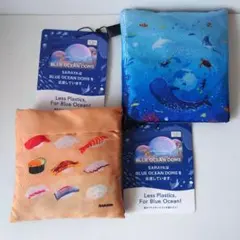 サラヤ　エコバッグ　SUSHI　海多様性　2点のサムネイル