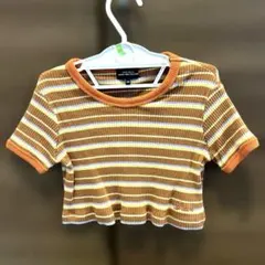 Tシャツ ボーダー グリーンレーベルリラクシング 100cm ミニTのサムネイル