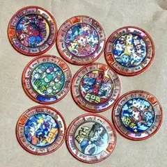 妖怪ウォッチ　妖怪メダル　8点　トレジャー大吉メダル　ジバニャン　コマさん