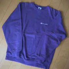 Champion パープル　スウェット　トレーナー　Mサイズ
