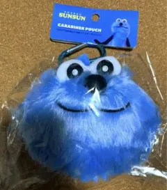 パペットスンスン　カラビナ付き　ぬいぐるみファスナー　マスコット　スンスン