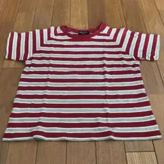 コムサイズム　ボーダー Tシャツ　130