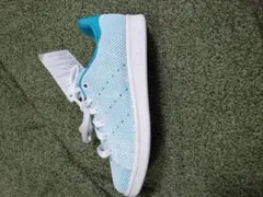 アディダス　スタンスミス　メッシュ　23cm エメラルドグリーン