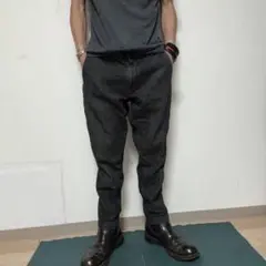 STUSSY Dickies SSリンク　リネンコットン　ブラックデニムのサムネイル