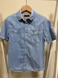 BURBERRY BLACK LABEL デニムシャツ