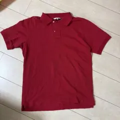 UNIQLO DRY POLO SHIRT M レッド
