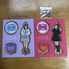 【送料込】齊藤なぎさ アクリルスタンド セット 送料込】齊藤なぎさ アクリルスタンド セット