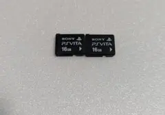 PS Vitaメモリーカード 16GB 2枚セット