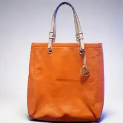 訳ありMICHAEL KORSオレンジトート／DIY・リメイク好きな方