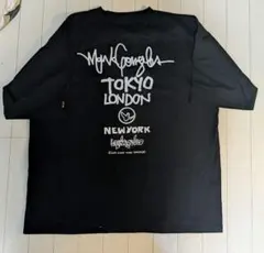 マークゴンザレス 半袖Tシャツ バックプリント ブラック ユニセックス