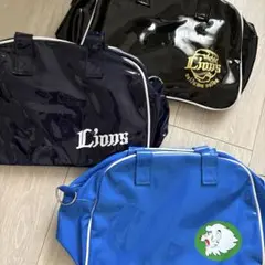 西武ライオンズ ショルダーバッグ エナメルバッグ バケットハット レオ 