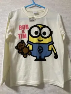 女の子　130 ミニオン　未使用新品　ロンT 長袖