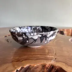 茶道裏千家 淡交会 天目茶碗 玳皮銀杏唐草 蓬莱窯お庭焼 特別師範会員