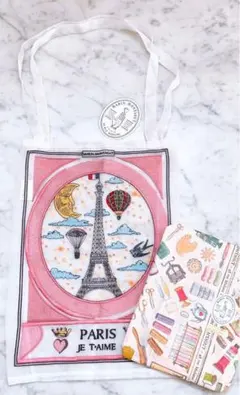 【新品未使用】パリ限定 エッフェル塔 MARIN MONTAGUTエコバッグ