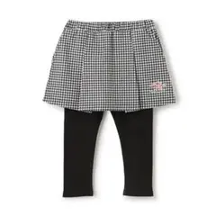 【Petit main】　花刺しゅうレジつきスカート　新品　90
