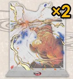 WEBSHOPくじ B賞 レイヤードアクリルスタンド 我妻善逸　2個セット