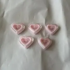 ハート ネイルパーツ 地雷系 量産型 平成女児 ゴテゴテ ピンク