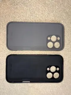 iPhone16pro用ケース グレー /ブラック 2個セットのサムネイル