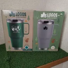 LOGOS ハンドル付きステンレスマグボトル 2種セット