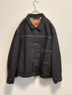 PREMIUM BLACK TYPE I TRUCKER JACKET XXL