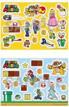 Nintendo Switch2 スーパーマリオワンダーステッカー　2種セット