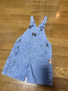 OSHKOSH デニムオーバーオール 100センチ　美品