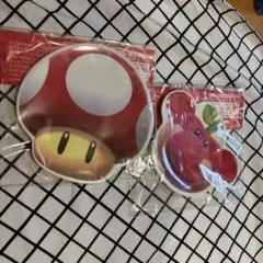 スーパーマリオ ダイカットメラミンプレート 2枚セット