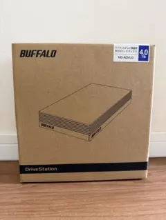 【未使用】BUFFALO 外付けハードディスク HD-AD4U3 4.0TBのサムネイル