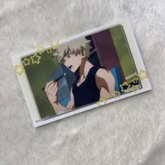 ヒロアカ オープンスクール B賞 場面写真ステッカー 爆豪勝己