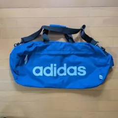 【4/18まで】adidas ボストンバッグ 青
