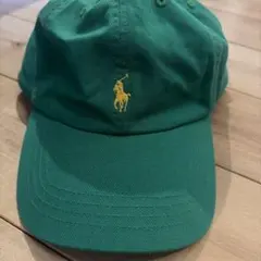 Polo Ralph Lauren 緑色キャップ　大人子供　キッズ