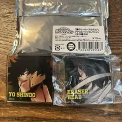 ヒロアカ　アクリルバッジ　相澤消太　真堂揺