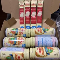 明治 ほほえみらくらくミルク 200ml×6パック　らくらくキューブ5個入×4本