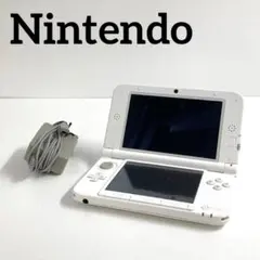 任天堂　NINTENDO 3DS LL　ホワイト　ダービースタリオンゴールド付き